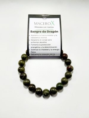 Pulsera de hombre Sangre de Dragón 10mm