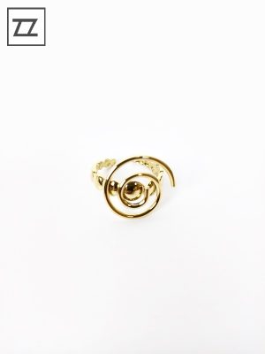 Anillo acero espiral