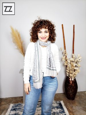 Pañuelo cachemira brillo