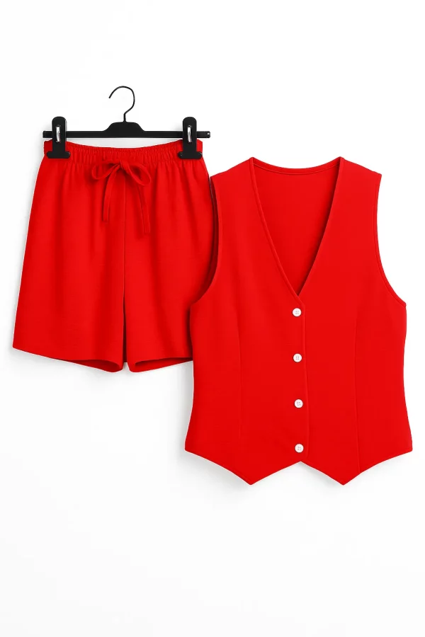 Conjunto chaleco y short Berna - Imagen 3
